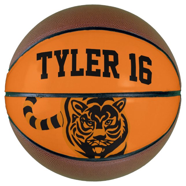 Balón De Baloncesto Tigre (Anverso)