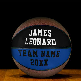 Balón De Baloncesto Tu nombre y equipo colocan el baloncesto personali