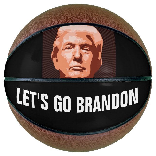 BALÓN DE BALONCESTO VAMOS A BRANDON TRUMP BASKETBALL (Anverso)