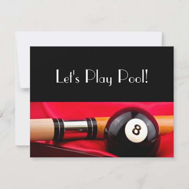 Balón de billar y pista (Anverso)