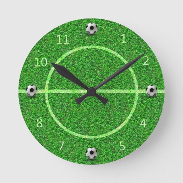 Balón de campo de fútbol de fútbol - Reloj de pare (Anverso)