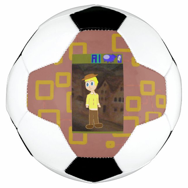 Balón de fútbol (Anverso)