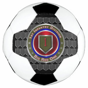 Balón De Fútbol 1ª División de Infantería “Big Red One” 