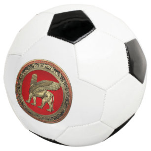 Balón De Fútbol [310] León alado asirio - Lámparas de oro