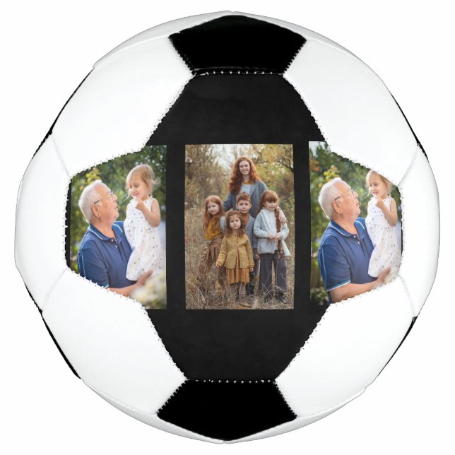 BALÓN DE FÚTBOL 3 PERSONALIZADO COLLAGE DE FOTOS (Anverso)