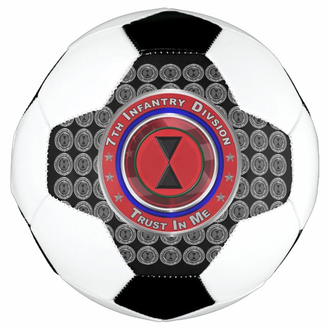 Balón De Fútbol 7.ª División de Infantería "Bayonet Division" (Anverso)