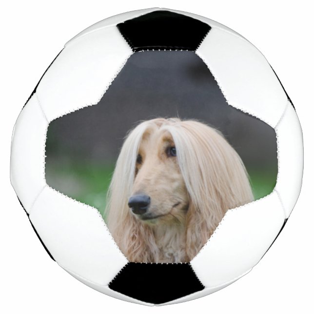 Balón De Fútbol afgano-echado (Anverso)