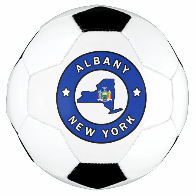 Balón De Fútbol Albany New York (Anverso)