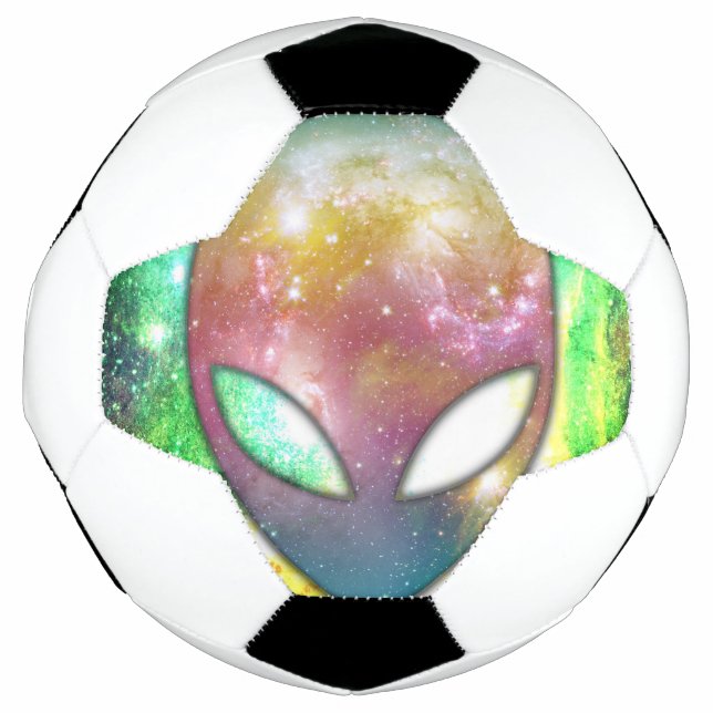 Balón De Fútbol Alien espacial (Anverso)
