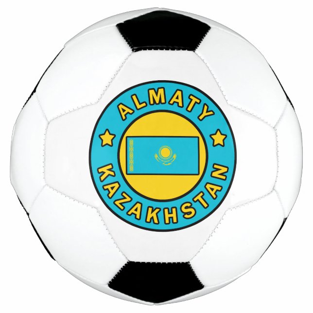 Balón De Fútbol Almaty Kazajistán (Anverso)