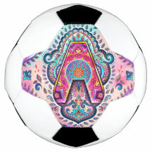Alphabet A mandala