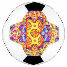 Balón De Fútbol Alphabet B mandala