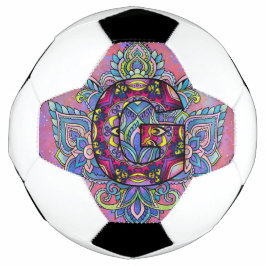 Balón De Fútbol Alphabet G mandala