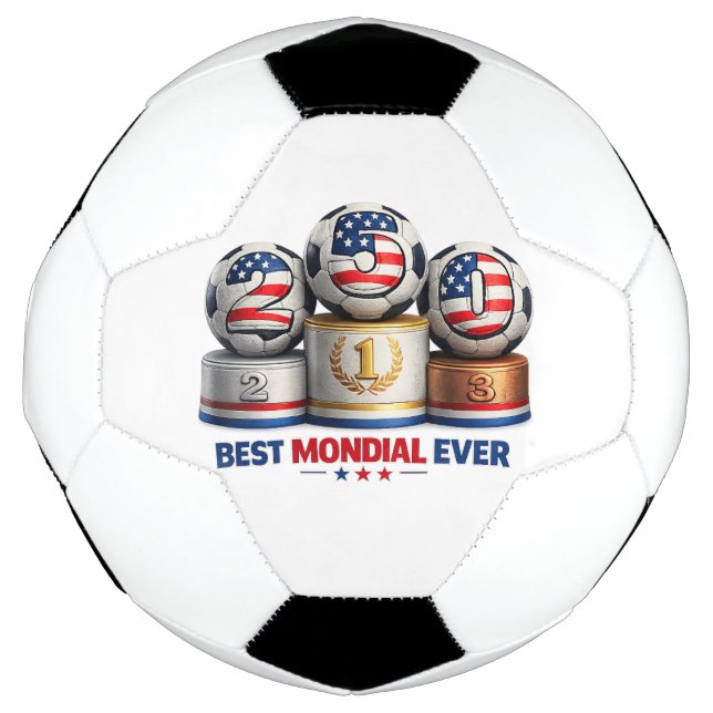 Balón de fútbol América 250 Independencia (Anverso)