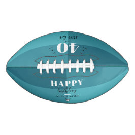 Balón De Fútbol Americano 4 O y todavía caliente