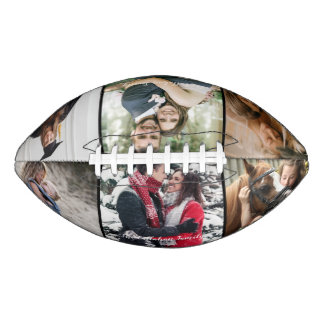 BALÓN DE FÚTBOL AMERICANO 6 PERSONALIZADO COLLAGE DE FOTOS