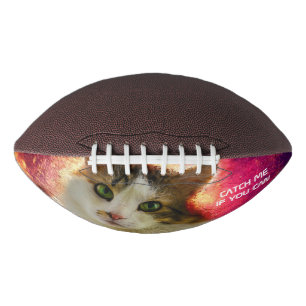 Balón De Fútbol Americano Adorable Cute Calico Cat