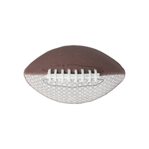 Balón De Fútbol Americano Adorno Arabesco Elegante
