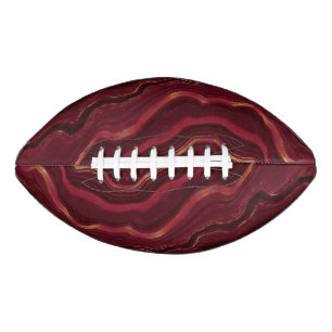 Balón De Fútbol Americano Agate Pattern