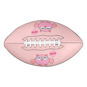 Balón De Fútbol Americano Amo Rosa Típico Tos Fútbol Búlgaro
