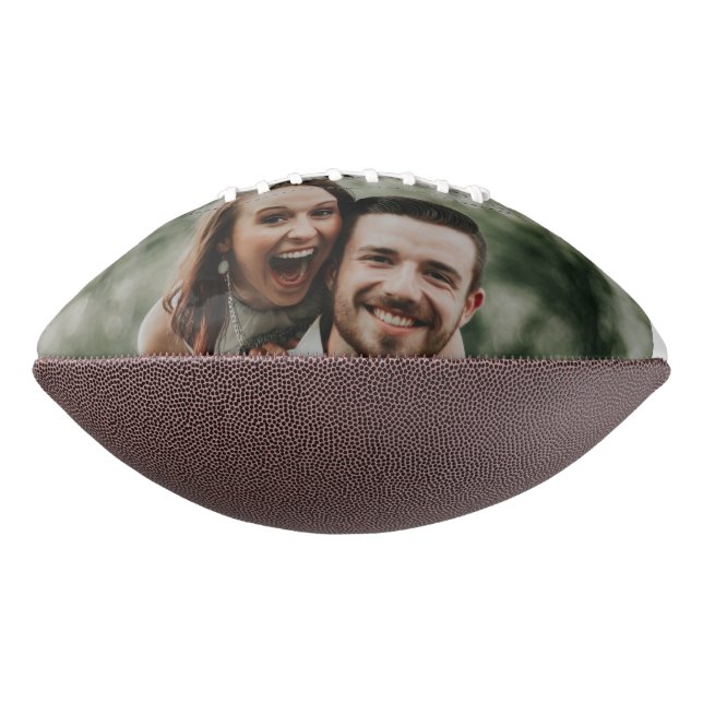 Balón De Fútbol Americano "Añadir tu propia foto" (Girado 270)