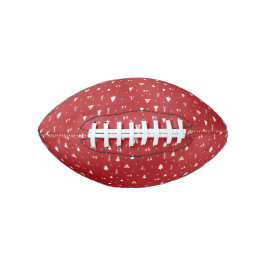 Balón De Fútbol Americano Árboles de Navidad y Fútbol de Copos de Nieve