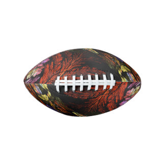 Balón De Fútbol Americano Armonía de color Resumen de arte