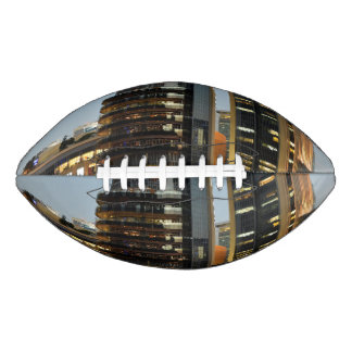 Balón De Fútbol Americano Arquitectura de Dubái de noche