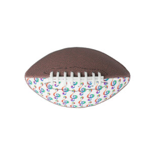 Balón De Fútbol Americano Arroyo arcoiris estratificado
