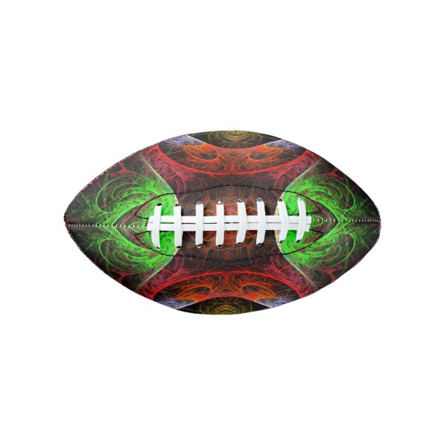 Balón De Fútbol Americano Arte abstracto carnaval (Anverso)