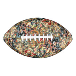 Balón De Fútbol Americano Arte abstracto de fútbol