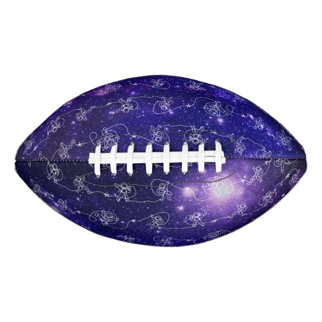 Balón De Fútbol Americano Astronauta (Anverso)