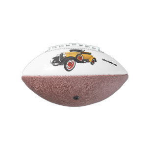 Balón De Fútbol Americano Auto amarillo clásico 1931