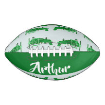 Aviones voladores verdes sobre azul