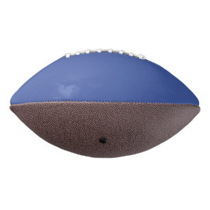 Balón De Fútbol Americano Azul Fundido, Azul Gris, Hoki