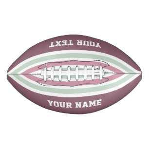 Balón De Fútbol Americano Balas de fútbol personalizado del patrón de bandas