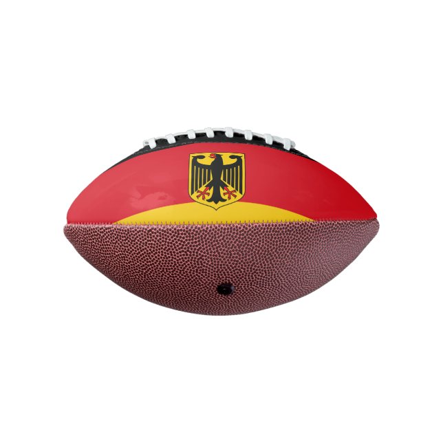 Balón De Fútbol Americano Bandera de Alemania (Girado 270)