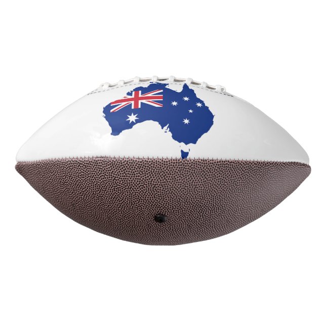 Balón De Fútbol Americano Bandera de Australia (Girado 270)