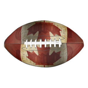 Balón De Fútbol Americano Bandera de Canadá / Grunge...