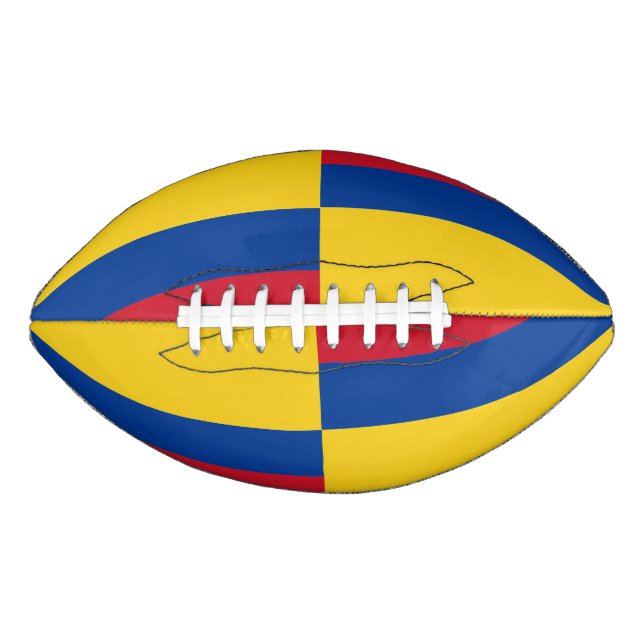 Balón De Fútbol Americano Bandera de Colombia - Bandera De Colombia (Anverso)