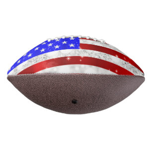 Balón De Fútbol Americano Bandera de EE. UU.