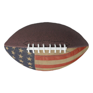 Balón De Fútbol Americano Bandera de EE. UU. Estrellas Rayas Patrón Patrióti