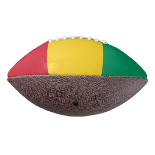 Balón De Fútbol Americano Bandera de Guinea