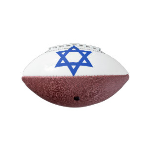 Balón De Fútbol Americano Bandera de Israel Mini Fútbol