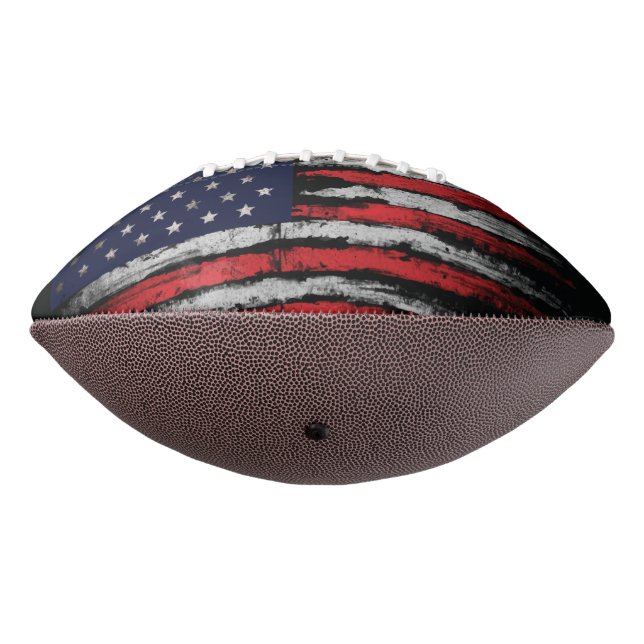 Balón De Fútbol Americano Bandera de los Estados Unidos (Girado 270)