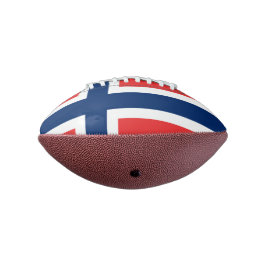 Balón De Fútbol Americano Bandera de Noruega Mini Fútbol