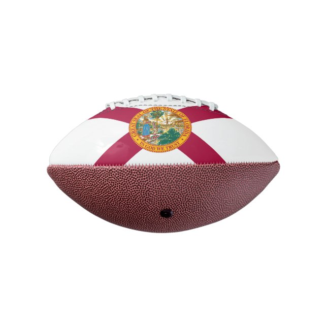 Balón De Fútbol Americano Bandera del estado de Florida (Girado 270)