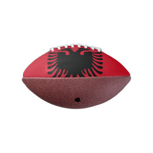 Balón De Fútbol Americano Bandera del mini fútbol de Albania