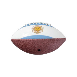 Balón De Fútbol Americano Bandera del Mini Fútbol de Argentina