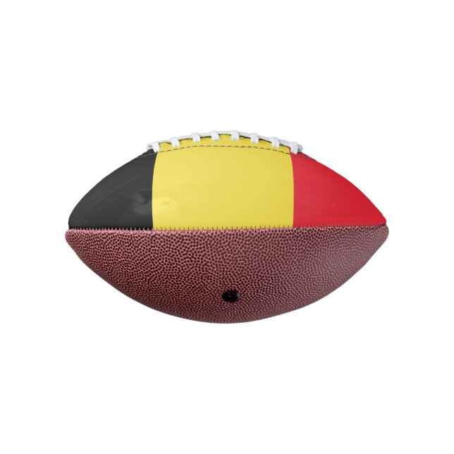 Balón De Fútbol Americano Bandera del Mini Fútbol de Bélgica (Girado 270)